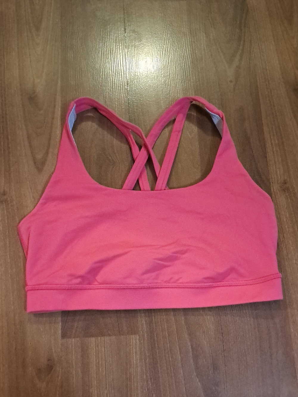 lululemon athletica Hot Pink Crisscross Sports Bra